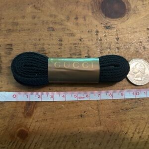 Gucci Black Shoelaces